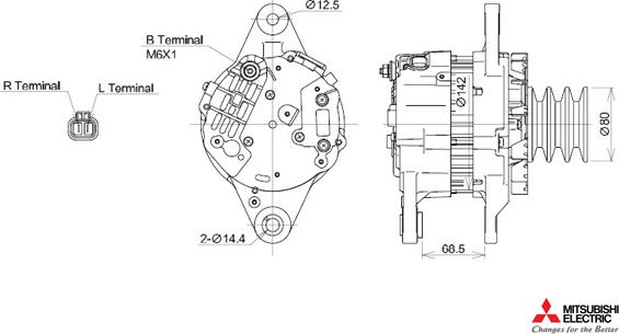 KUTNAK AUTOMOTIVE 723584/M - Ģenerators www.autospares.lv