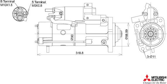 KUTNAK AUTOMOTIVE 723536/M - Стартер www.autospares.lv