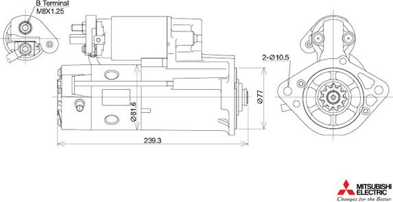 KUTNAK AUTOMOTIVE 723572/M - Стартер www.autospares.lv