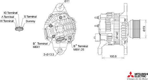 KUTNAK AUTOMOTIVE 723359/M - Ģenerators autospares.lv