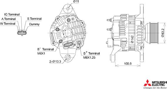 KUTNAK AUTOMOTIVE 723358/M - Ģenerators autospares.lv