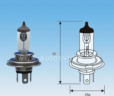 KUTNAK AUTOMOTIVE 722916 - Лампа накаливания, фара дальнего света www.autospares.lv