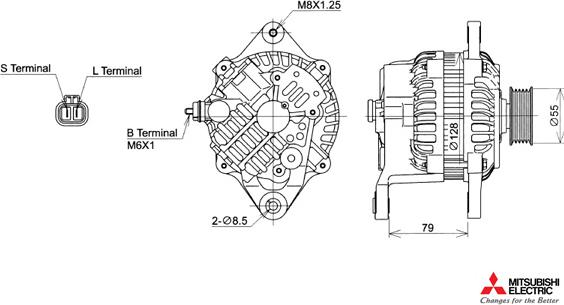 KUTNAK AUTOMOTIVE 722441/M - Ģenerators autospares.lv