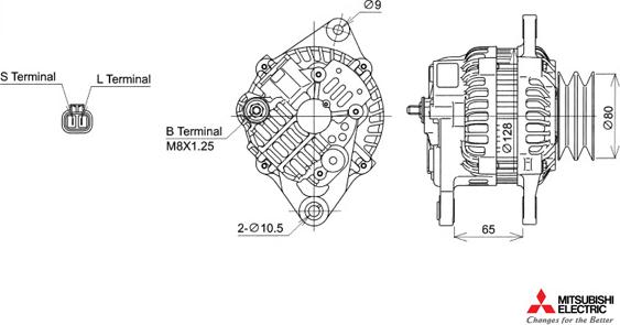 KUTNAK AUTOMOTIVE 722443/M - Alternator www.autospares.lv