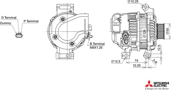 KUTNAK AUTOMOTIVE 722460/M - Ģenerators autospares.lv