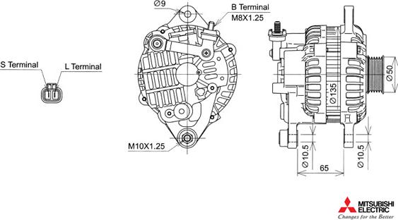 KUTNAK AUTOMOTIVE 722468/M - Ģenerators www.autospares.lv