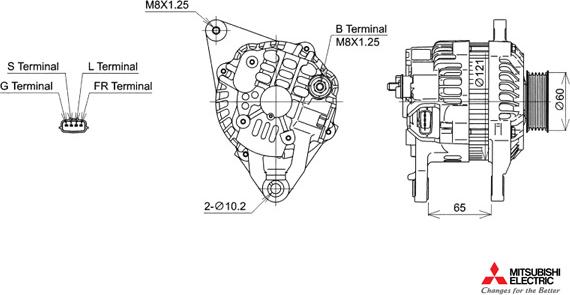 KUTNAK AUTOMOTIVE 722487/M - Генератор www.autospares.lv