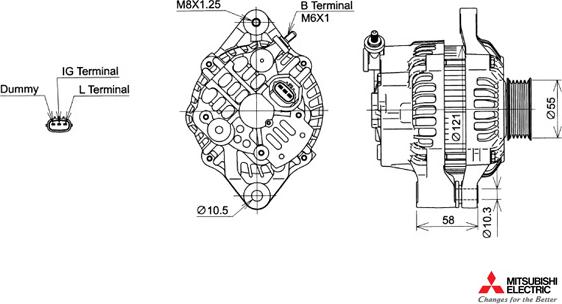 KUTNAK AUTOMOTIVE 722425/M - Alternator www.autospares.lv