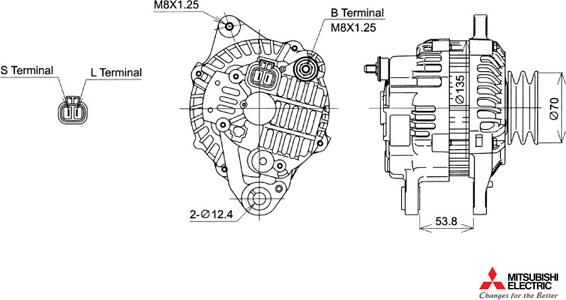 KUTNAK AUTOMOTIVE 722470/M - Ģenerators autospares.lv