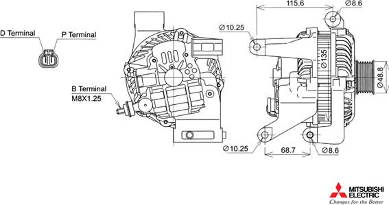 KUTNAK AUTOMOTIVE 722478/M - Ģenerators autospares.lv