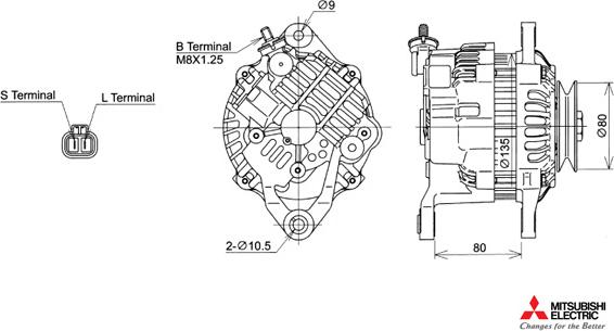 KUTNAK AUTOMOTIVE 722472/M - Ģenerators www.autospares.lv