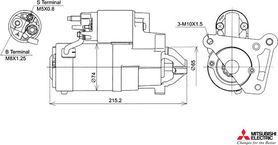 KUTNAK AUTOMOTIVE 722578/M - Starteris www.autospares.lv