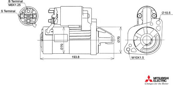 KUTNAK AUTOMOTIVE 722699/M - Starter www.autospares.lv