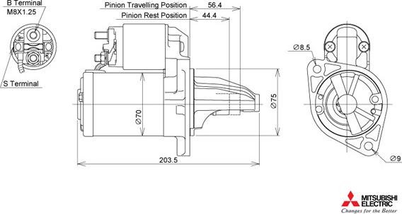 KUTNAK AUTOMOTIVE 722659/M - Starter www.autospares.lv