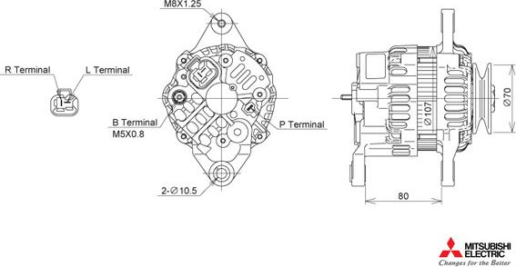 KUTNAK AUTOMOTIVE 722349/M - Alternator www.autospares.lv