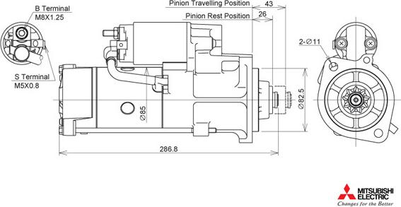 KUTNAK AUTOMOTIVE 722316/M - Starteris www.autospares.lv