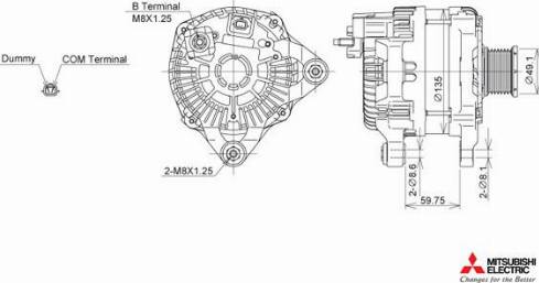 KUTNAK AUTOMOTIVE 727521 - Spoguļstikls, Stikla konstrukcija www.autospares.lv