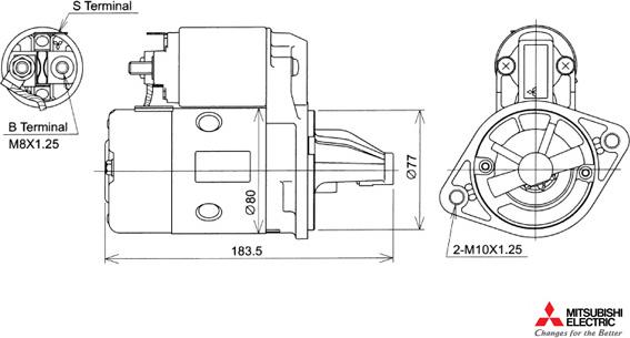 KUTNAK AUTOMOTIVE 722729/M - Starteris autospares.lv