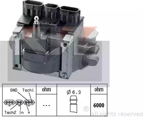 KW 490 404 - Aizdedzes spole autospares.lv