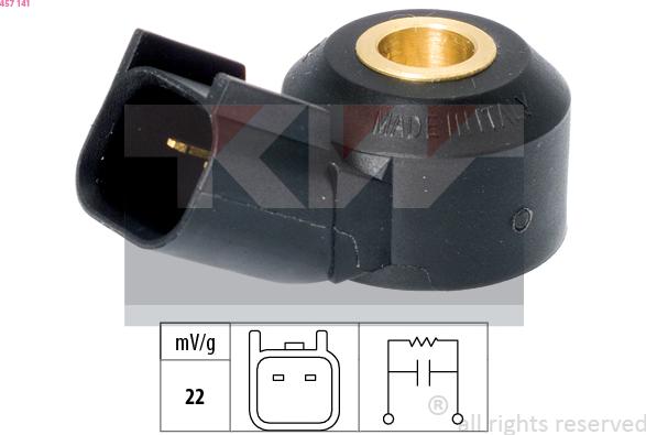 KW 457 141 - Detonācijas devējs www.autospares.lv