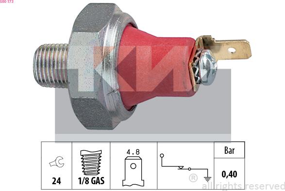 KW 500 173 - Devējs, Eļļas spiediens www.autospares.lv