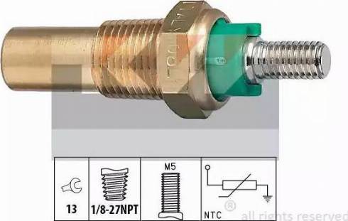 KW 530 136 - Devējs, Dzesēšanas šķidruma temperatūra autospares.lv