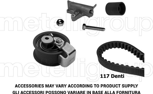 KWP TW421 - Zobsiksnas komplekts www.autospares.lv