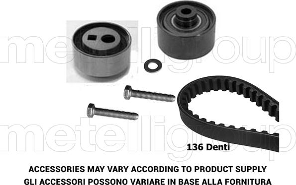 KWP TW069 - Zobsiksnas komplekts www.autospares.lv