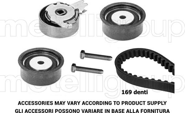 KWP TW003 - Zobsiksnas komplekts www.autospares.lv