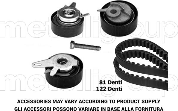 KWP TW085 - Zobsiksnas komplekts www.autospares.lv