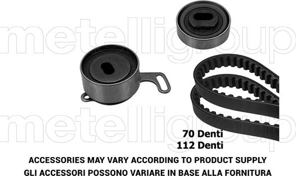 KWP TW122 - Zobsiksnas komplekts www.autospares.lv