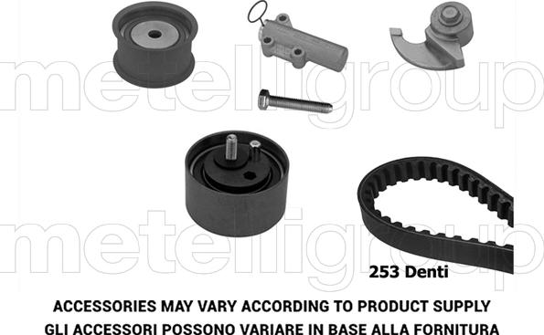 KWP TW178 - Zobsiksnas komplekts www.autospares.lv