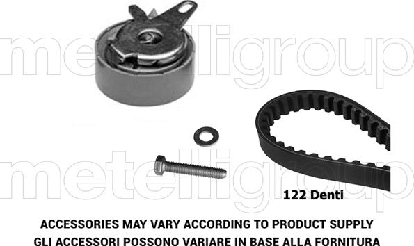 KWP TW218 - Zobsiksnas komplekts www.autospares.lv