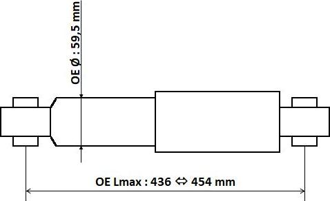 KYB 345 0003 - Amortizators www.autospares.lv