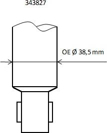 KYB 351700 - Амортизатор www.autospares.lv