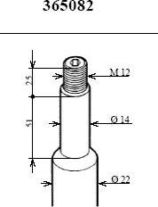 KYB 365082 - Amortizators www.autospares.lv