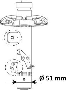 KYB 3348012 - Amortizators www.autospares.lv