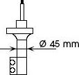 KYB 322026 - Shock Absorber www.autospares.lv