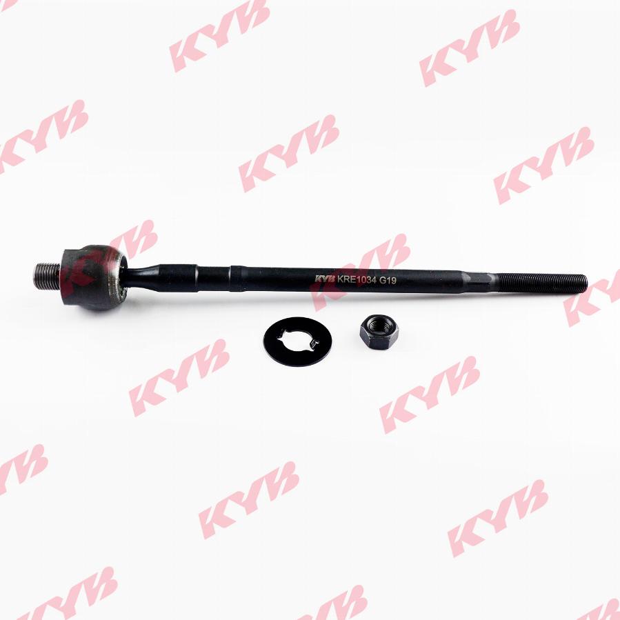 KYB KRE1034 - Aksiālais šarnīrs, Stūres šķērsstiepnis www.autospares.lv