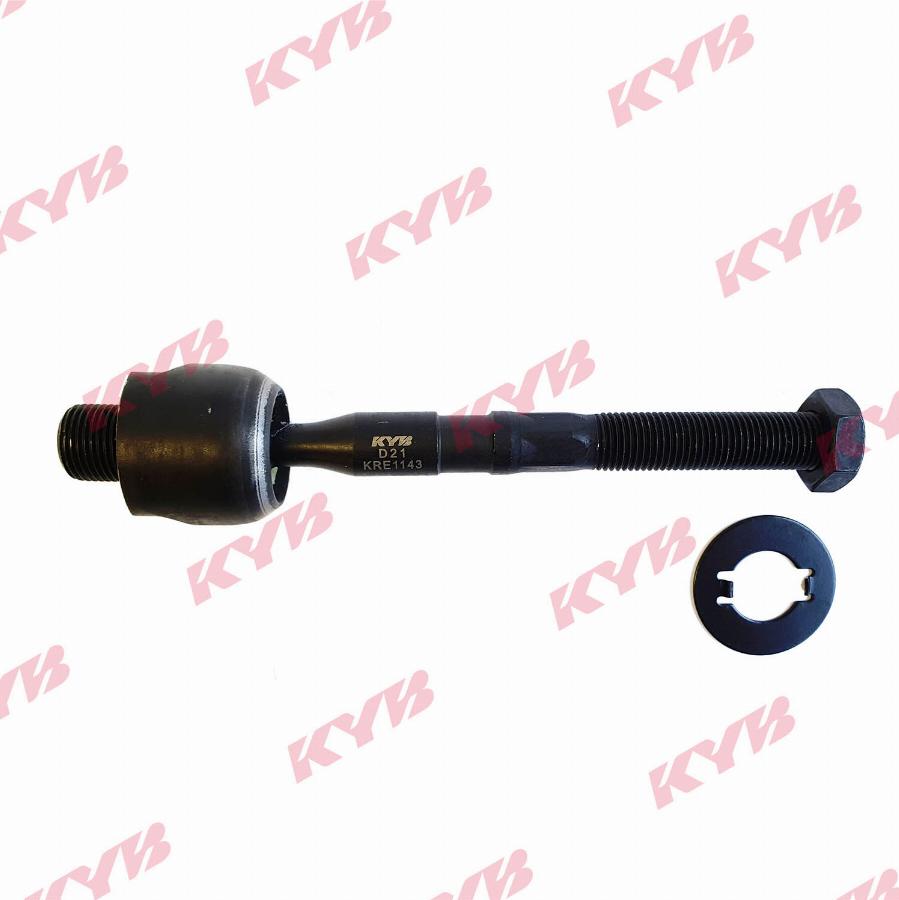 KYB KRE1143 - Aksiālais šarnīrs, Stūres šķērsstiepnis www.autospares.lv