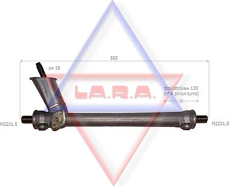 LA.R.A. 400003 - Stūres mehānisms autospares.lv