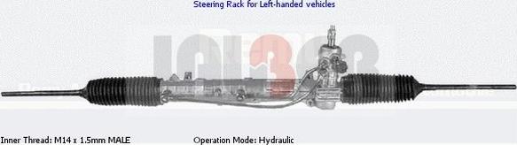 Lauber 66.1001 - Stūres mehānisms autospares.lv