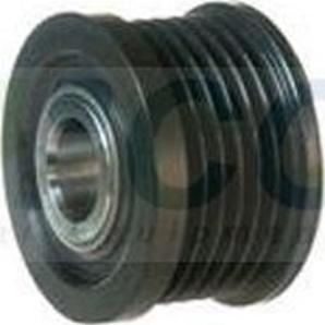 Lauber CQ1040433 - Pulley, alternator, freewheel clutch www.autospares.lv