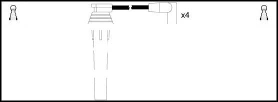 LEMARK HOES819 - Augstsprieguma vadu komplekts www.autospares.lv