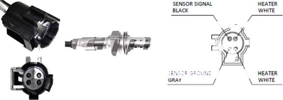 LEMARK LLB1004 - Lambda Sensor www.autospares.lv