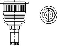 Lemförder 16608 01 - Balst / Virzošais šarnīrs autospares.lv