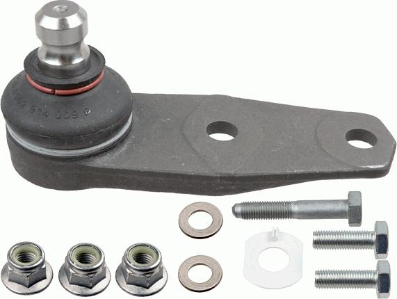 Lemförder 12119 03 - Шаровая опора, несущий / направляющий шарнир www.autospares.lv