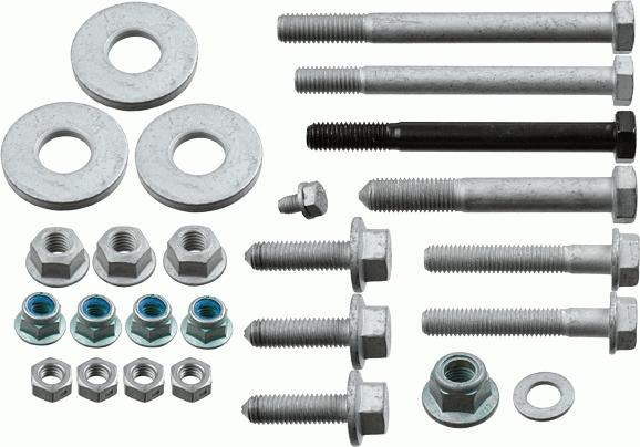 Lemförder 39129 01 - Repair Kit, wheel suspension www.autospares.lv