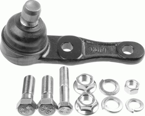 Lemförder 30704 01 - Шаровая опора, несущий / направляющий шарнир www.autospares.lv