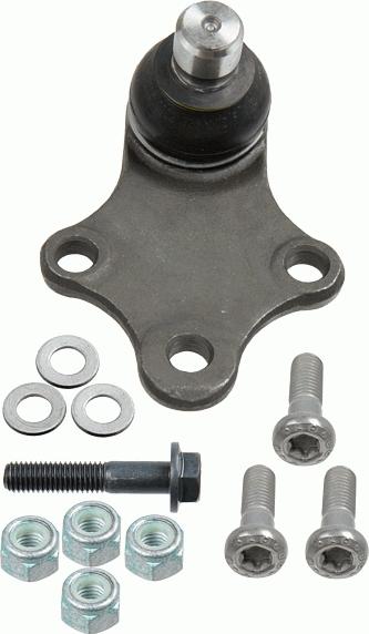 Lemförder 26722 01 - Шаровая опора, несущий / направляющий шарнир www.autospares.lv